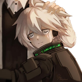 Headshot. (Ends around the collar bone or the neck)